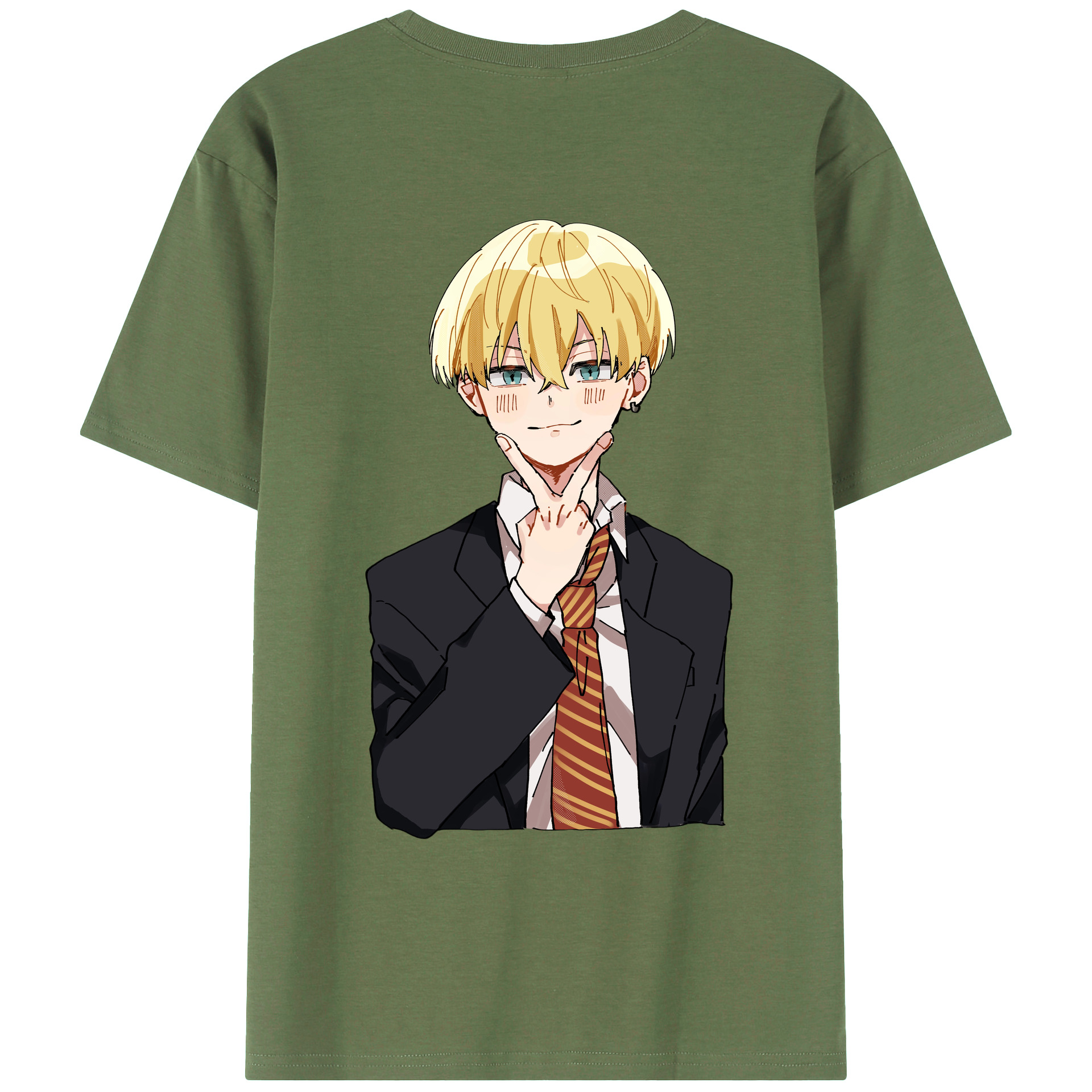 （画像用） 東京リベンジャーズ Tokyo Revengers 綿100％ メンズ半袖Tシャツ（バックプリント） 通気性